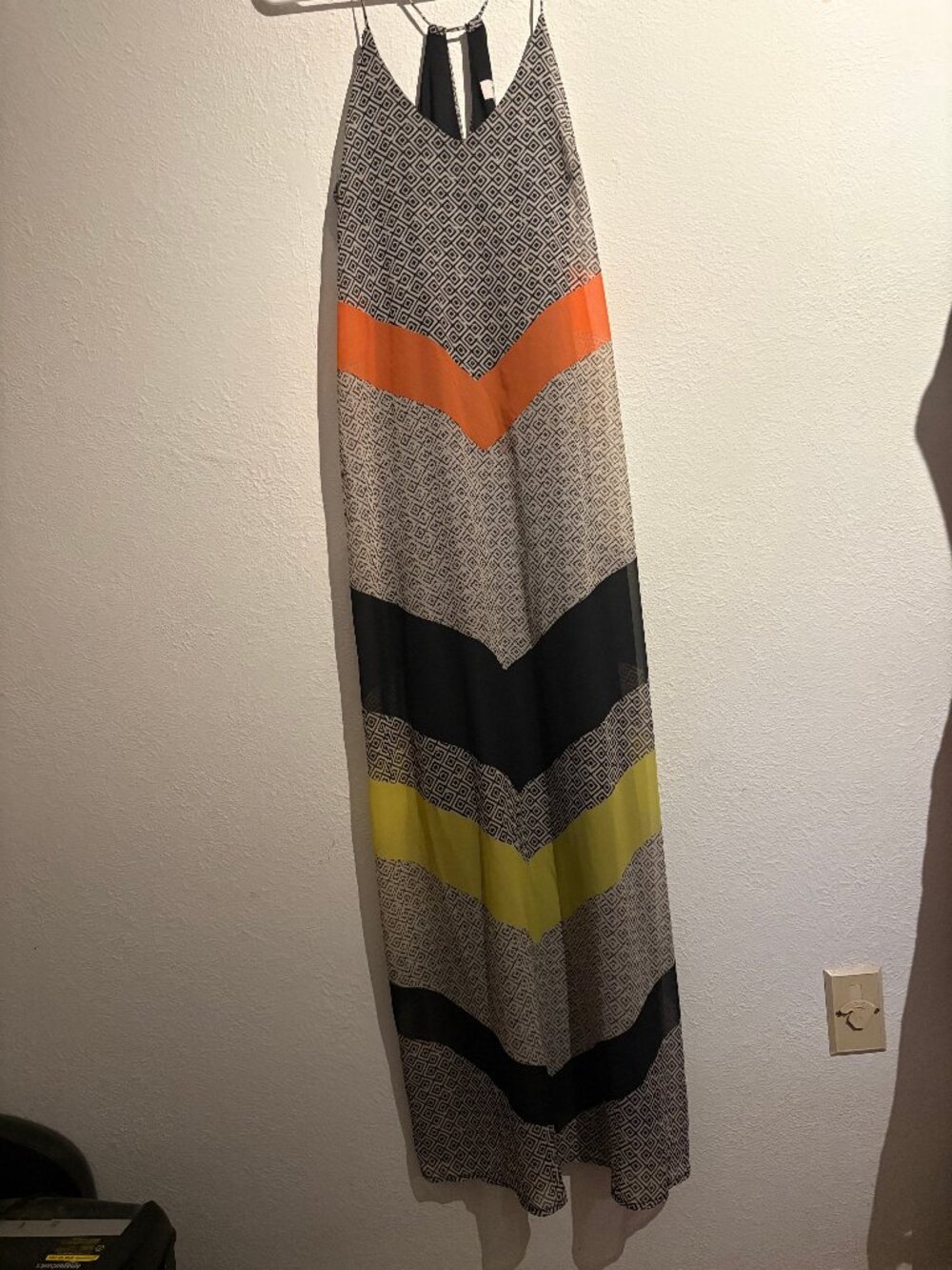 Old Navy Geometric Maxi Dress Size M